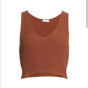 A.L.C Eloise Top in Deep Amber NWT